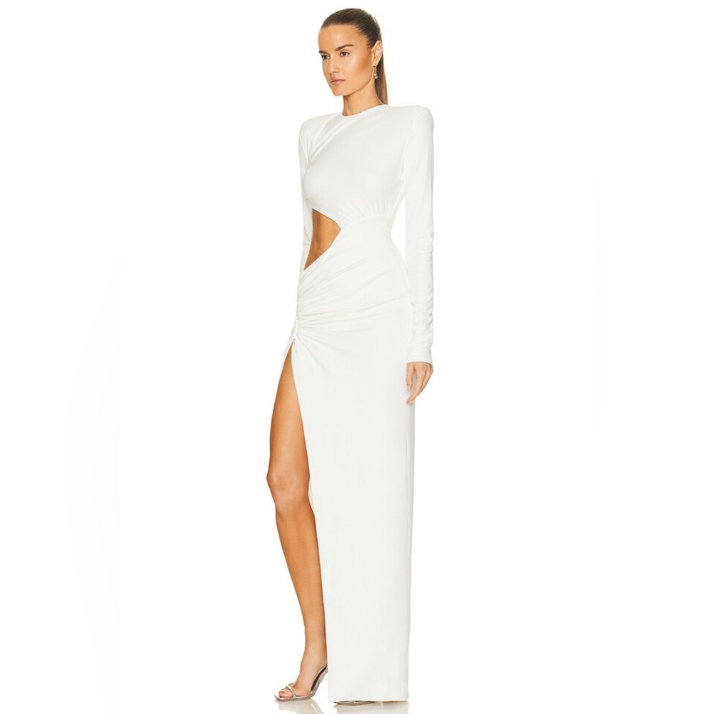 Alexandre Vauthier Asymmetrical Side Cut-Out Off-… - image 2